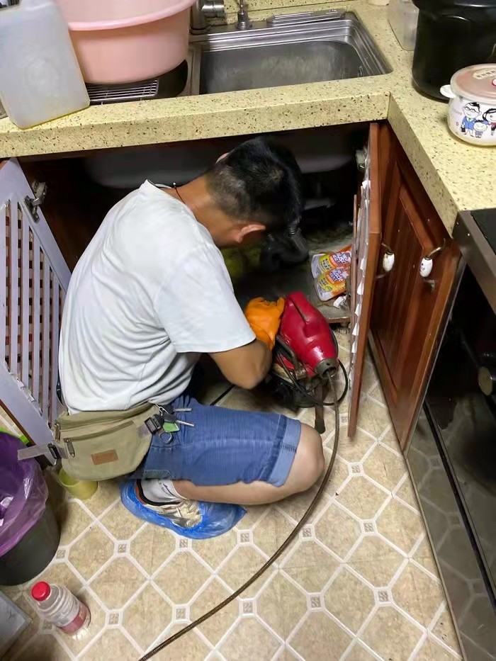 新城街道通下水道